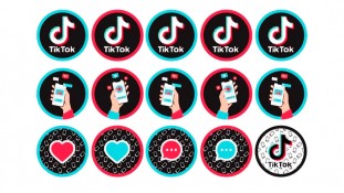 Съедобная картинка  Тик Ток 5