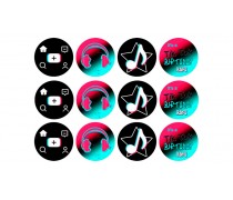 Съедобная картинка  Тик Ток 6