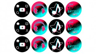 Съедобная картинка  Тик Ток 6