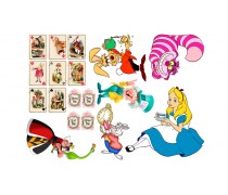 Съедобная картинка Алиса в Стране чудес