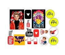 Съедобная картинка "Влад А4 Бумага"