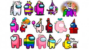 Съедобная картинка  Амонг ас (Among Us) 8