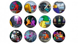 Съедобная картинка  Амонг ас (Among Us) 9