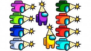 Съедобная картинка  Амонг ас (Among Us) 10