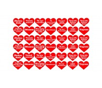 Съедобная картинка День Святого Валентина 2