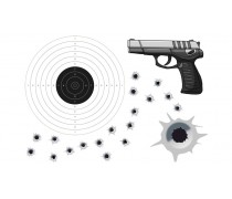  Съедобная картинка Пистолет