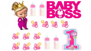 Съедобная картинка Босс-молокосос девочка Съедобная картинка Босс-молокосос девочка