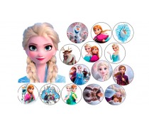 Съедобная картинка Холодное Сердце 33