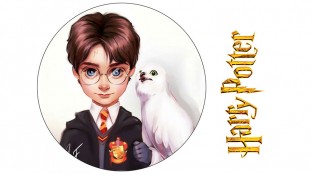 Съедобная картинка Гарри Поттер 6