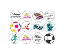 Съедобная картинка Футбол 12