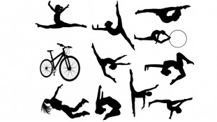 Съедобная картинка Гимнастика, танцоры