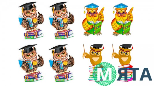 Съедобная картинка Совы