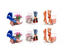 Съедобная картинка "8 Марта". 15