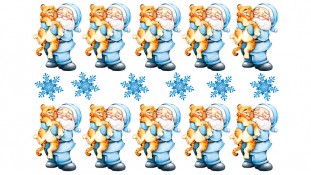 Новогодняя картинка Тигр 8