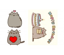 Съедобная картинка Коты 6