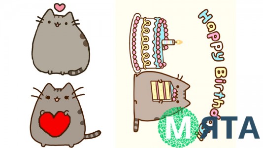 Съедобная картинка Коты 6