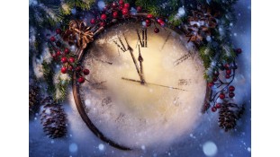 Новогодние часы