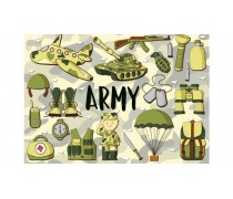 Съедобная картинка "Армия" 