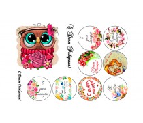 Съедобная картинка "С Днем Матери". 2