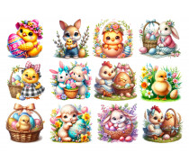 Съедобная картинка Пасха 34