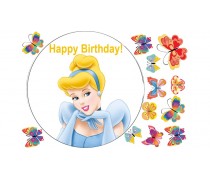 Съедобная картинка "Золушка" 1