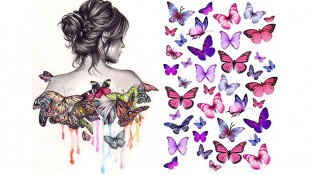 Съедобная картинка Девушка 2