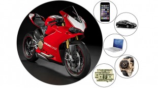 Съедобная картинка Мотоцикл