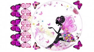 Съедобная картинка Фея