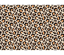 Съедобная картинка Леопард фон
