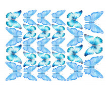 Съедобная картинка Бабочки 22