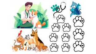 Съедобная картинка "Ветеренар" Съедобная картинка "Ветеренар"