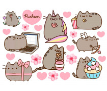 Съедобная картинка Кот Пушин