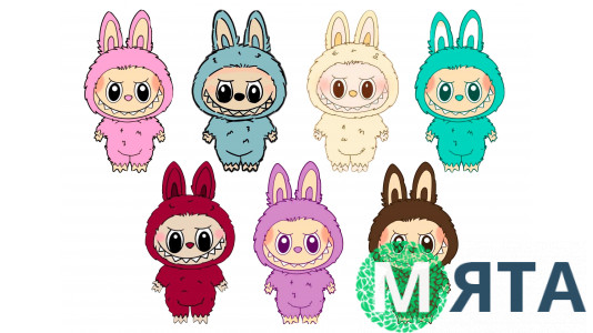 Съедобная картинка Лабубу Labubu