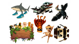 Съедобная картинка Итальянские мемы "Балерина капучино и другие"