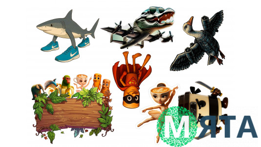 Съедобная картинка Итальянские мемы "Балерина капучино и другие"