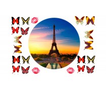 Съедобная картинка "Париж"
