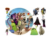 Съедобная картинка "Монстры на каникулах" 2