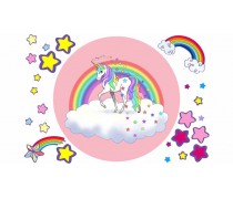 Съедобная картинка Единорог 1