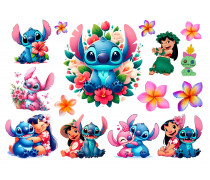  Съедобная картинка Лило и Стич 3