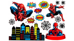 Съедобная картинка Человек Паук 10