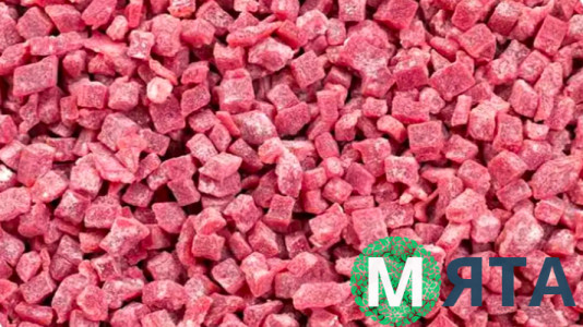 Фруктовые желейные кусочки Вишня