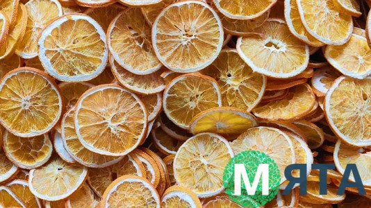 Апельсин сублимированный Кольца