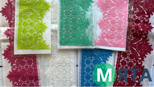 Кружево для торта №10