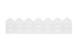 Кружево для торта №1