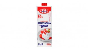 Натуральные сливки MLEKOVITA 30% 