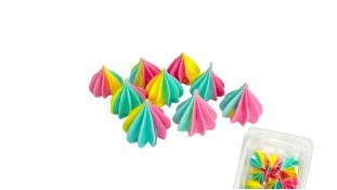 Мини-Безе Мятный Микс, 9 штук