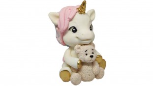 Шоколадная фигурка Mi-Mi Единорог с медвежонком