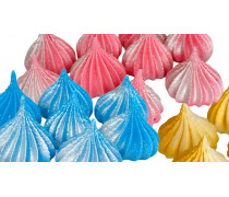 Мини-Безе с блеском, 9 штук