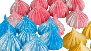 Мини-Безе с блеском, 9 штук