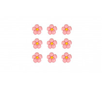 Набор сахарных украшений Шелковые Цветы